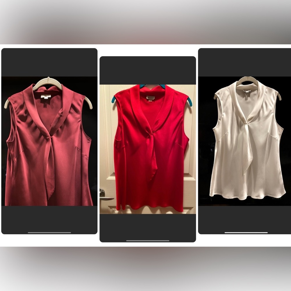 Tahari - Arthur Levine - 3 blouses